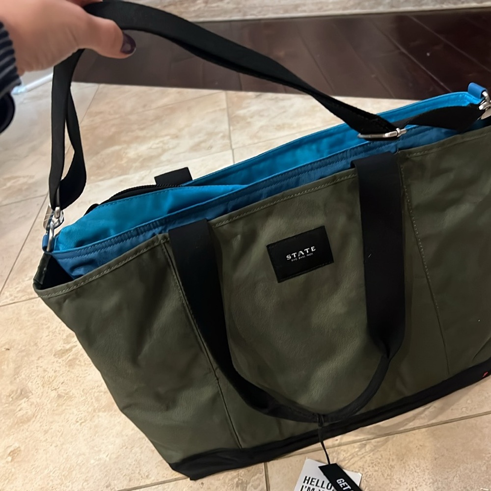 Diaper bag . State . New with tags - Picture 5 of 13